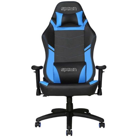 SPAWN Knight series črno-moder gaming stol