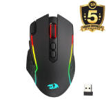 REDRAGON TAIPAN MAX M810 RGB ŽIČNA/2.4G/BT MIŠKA - ČRNA