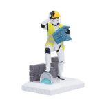 NEMESIS NOW - ORIGINAL STORMTROOPER - HIT A BRICK WALL 17.5CM