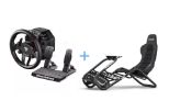 BUNDLE - THRUSTMASTER T598 PC/PS4/PS5 + PLAYSEAT TROPHY - BLACK