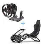 BUNDLE - THRUSTMASTER T598 PC/PS4/PS5 + PLAYSEAT TROPHY - BLACK