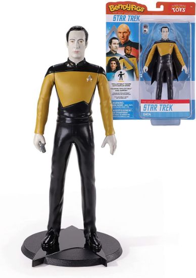 NOBLE COLLECTION - CBS - BENDYFIGS - DATA figura