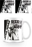 PYRAMID Star Wars size matters not skodelica