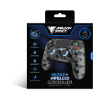DRAGONSHOCK MIZAR+ BT BREZŽIČNI KONTROLER ZA PS4, PC, MOBILE- SIVE CAMO BARVE