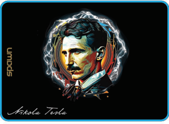 SPAWN TESLA podloga za miško - M