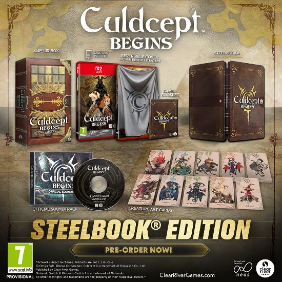 Culdcept BEGINS - Steelbook Edition (Nintendo Switch 2)