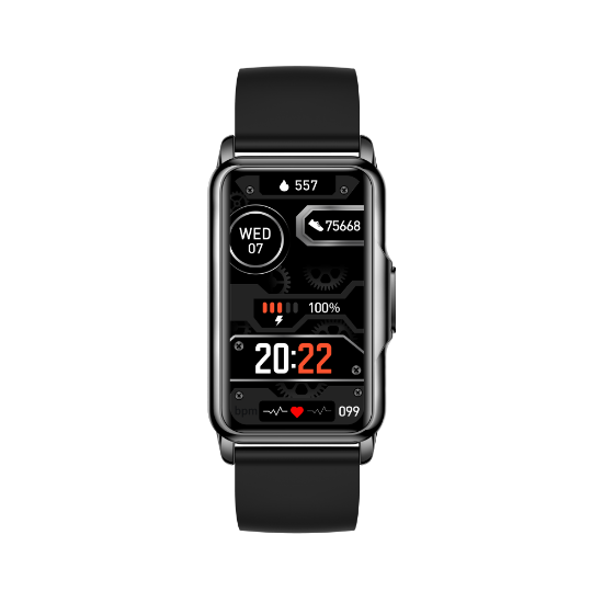 MOYE KRONOS FIT BUDDY SMART BAND ČRNE BARVE