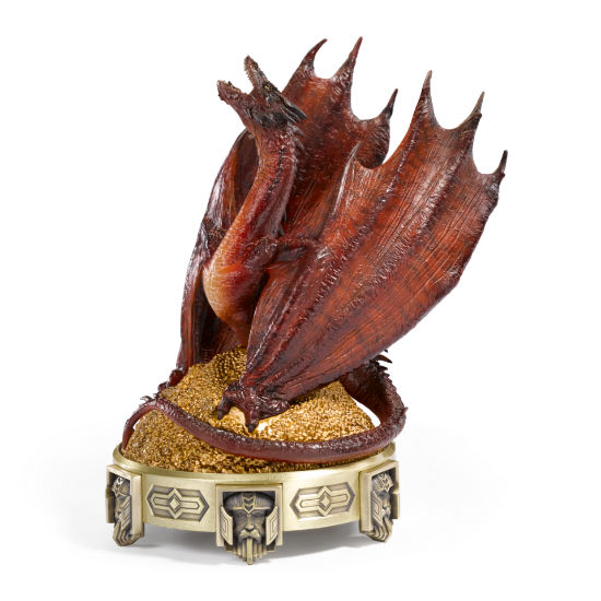 NOBLE COLLECTION - HOBBIT - SMAUG INCENSE BURNER kipec