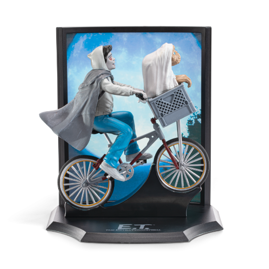 NOBLE COLLECTION - UNIVERSAL - E.T. - TOYLLECTIBLE TREASURES - E.T. AND ELLIOTT