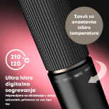 REVAMP EFFORTLESS CURLS - LONG TONG TO-1250 KODRALNIK Z EKSTRA DOLGIM VALJEM
