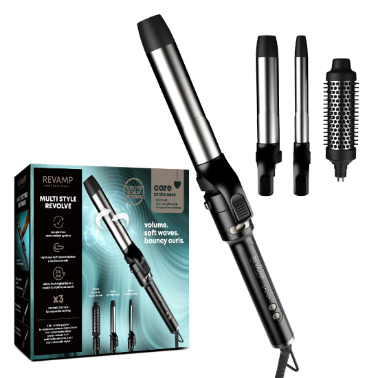 REVAMP MULTI-STYLE REVOLVE 3-IN-1 REVOLVING STYLER CL-3500 ROTACISKI OBLIKOVALNIK LAS