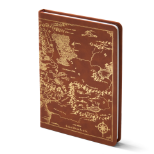 NOBLE COLLECTION - LORD OF THE RINGS - MAP OF MIDDLE EARTH beležka