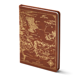 NOBLE COLLECTION - LORD OF THE RINGS - MAP OF MIDDLE EARTH beležka