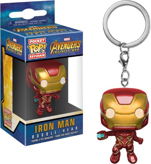FUNKO POCKET POP KEYCHAIN: MARVEL: AVENGERS INFINITY WAR - IRON MAN
