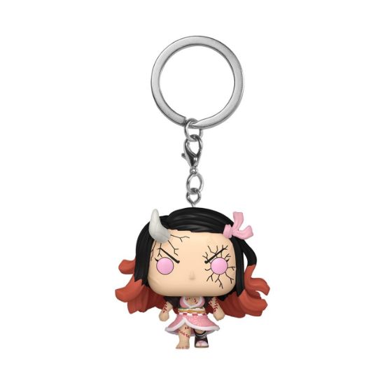 FUNKO POP KEYCHAIN: DEMON SLAYER - NEZUKO(DEMON FORM)