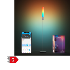 GOVEE RGBICWW Cylinder Floor Lamp