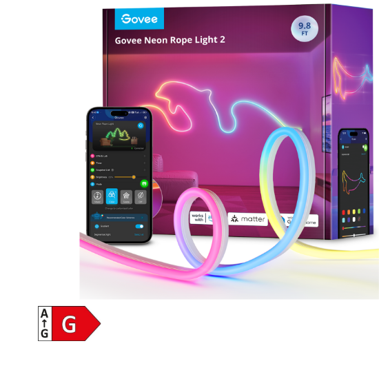 GOVEE Neon Rope Light 2 3m