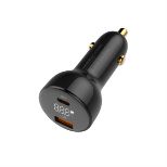 LDNIO CAR CHARGER 2 PORT (1A1C) 100W 5V 3A C101 AVTO POLNILEC