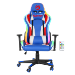 GAMING STOL - MARVO CH-128BL RGB MODRE BARVE