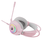 MARVO H8325 RGB PK ŽIČNE SLUŠALKE ROZA BARVE