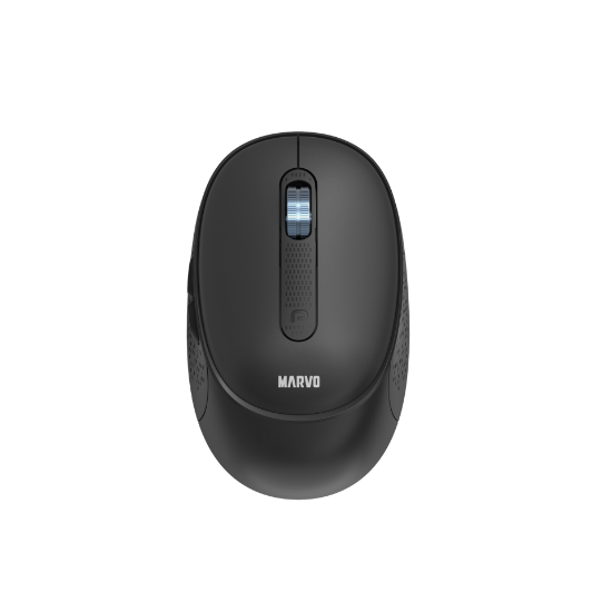 MARVO OFFICE WM111 BK BREZŽIČNA MIŠKA ČRNE BARVE