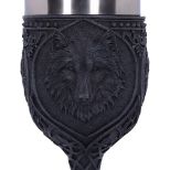 NEMESIS NOW NIGHT WOLF kelih 19.5CM