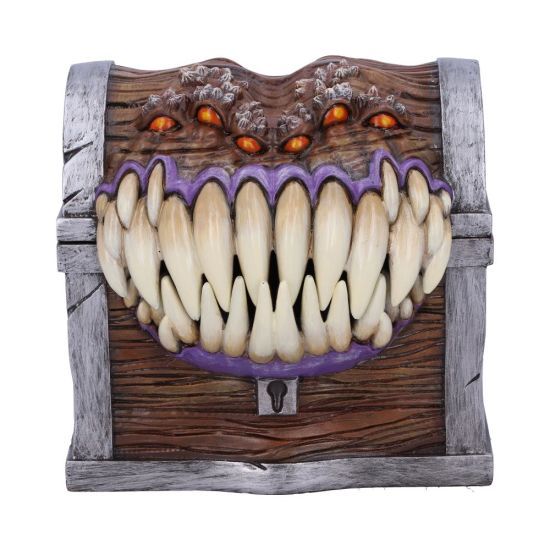 NEMESIS NOW Dungeons & Dragons mimic dice box dekorativna škatlica