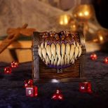 NEMESIS NOW Dungeons & Dragons mimic dice box dekorativna škatlica