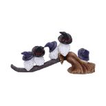 NEMESIS NOW FEATHERED BROOMSTICK figura 26CM