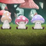 NEMESIS NOW Three wise toadstools figurica