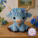 NEMESIS NOW MOO CREW - BLUEBELL figura 10.5CM