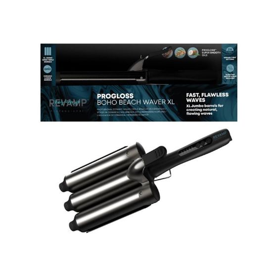 REVAMP PROGLOSS BOHO BEACH WAVER XL WV-2500 KODRALNIK ZA LASE