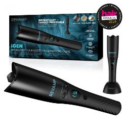 REVAMP iGEN PROGLOSS CORDLESS HOLLYWOOD CURL AUTOMATIC ROTATING CURLER - CL-2750