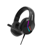 MARVO H8618 RGB BK SLUŠALKE ČRNE BARVE