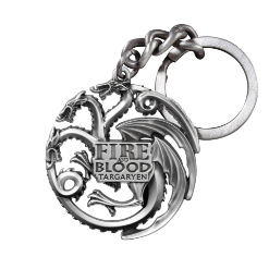NOBLE COLLECTION Game of Thrones Targaryen sigil obesek