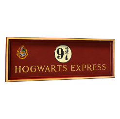 NOBLE COLLECTION - HARRY POTTER - HOGWARTS 9 3/4 napis