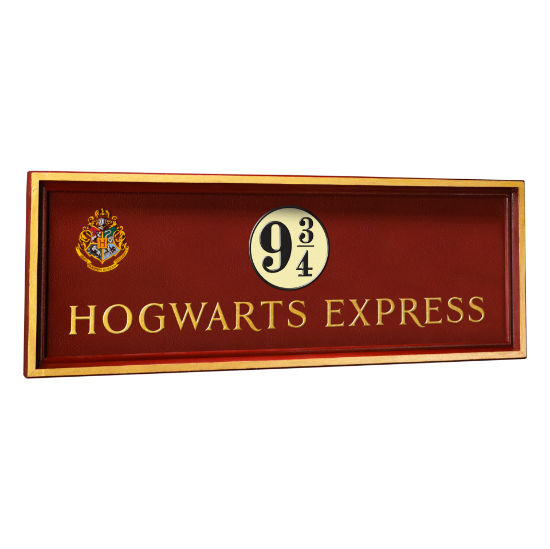 NOBLE COLLECTION - HARRY POTTER - HOGWARTS 9 3/4 napis