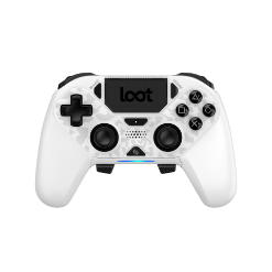 LOOT BREZŽIČNI KONTROLE ZA PS4/SWITCH/PC/MOBILE - BELE BARVE