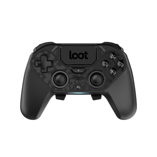 LOOT BREZŽIČNI KONTROLE ZA PS4/SWITCH/PC/MOBILE - ČRNE BARVE
