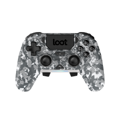 LOOT BREZŽIČNI KONTROLE ZA PS4/SWITCH/PC/MOBILE - SIVA MASKIRNA BARVA