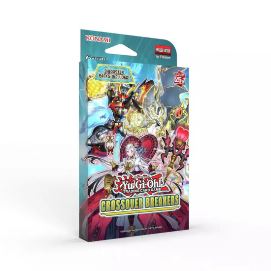 YU-GI-OH! TCG: CROSSOVER BREAKERS - TUCKBOX (3 paketi)