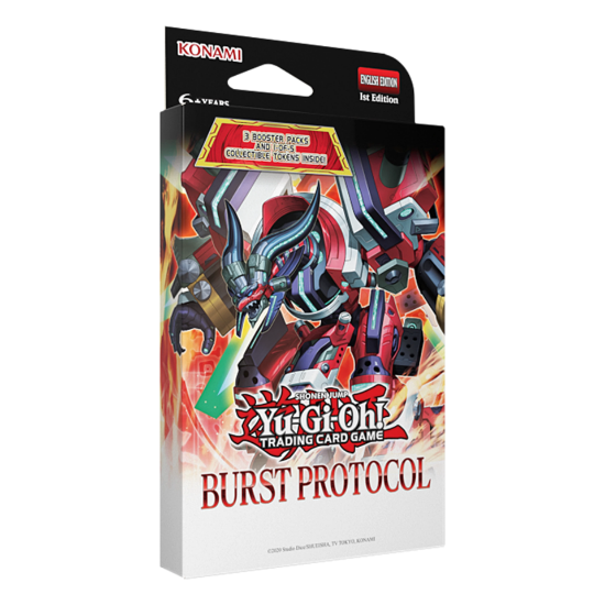 YU-GI-OH! TCG: BURST PROTOCOL - TUCKBOX (3 paketi)