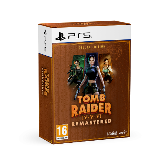 Tomb Raider IV-VI Remastered Starring Lara Croft - Deluxe Edition (Playstation 5)