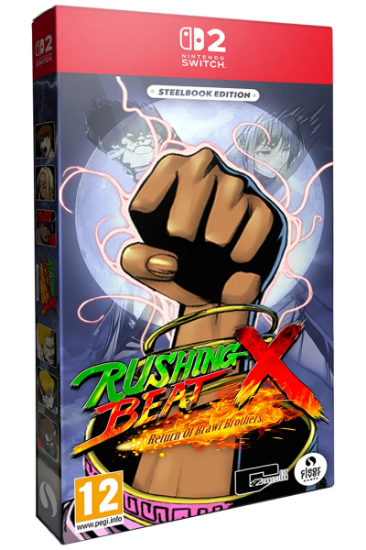 RUSHING BEAT X: Return of the Brawl Brothers - Steelbook Edition (Nintendo Switch 2)