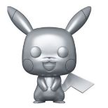 FUNKO POP JUMBO: POKEMON - PIKACHU (SILVER METALIC)