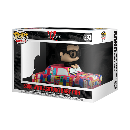 FUNKO POP RIDES SUPER DELUXE: U2 - AB CAR W/BONO