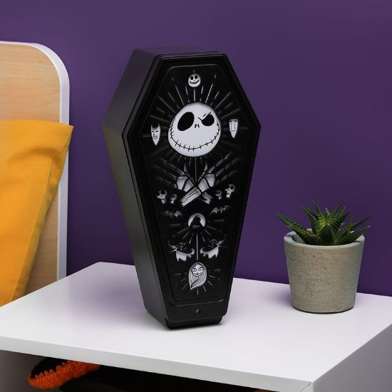 PALADONE Nightmare Before Christmas coffin 3D namizna svetilka
