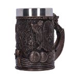NEMESIS NOW BRONZE DRAKKAR VIKING vrč 15CM