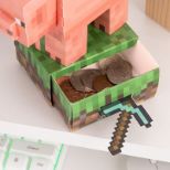 PALADONE Minecraft pig build your own hranilnik