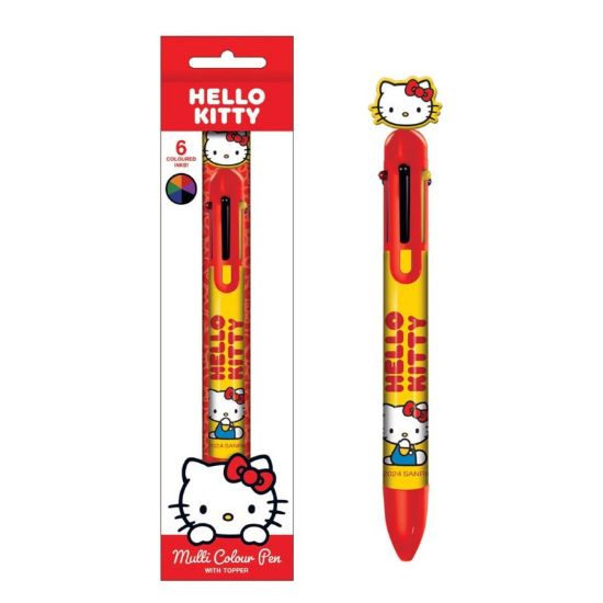 PYRAMID HELLO KITTY (FAVOURITE THINGS) večbarvni kemični svinčnik